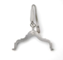 A rare Cape silver chatelaine purse, Marthinus Lourens Smith, c.1757-1806