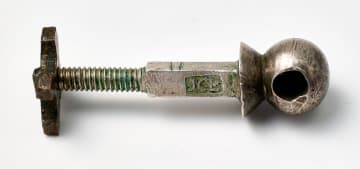 Eleven Cape silver fittings, Johannes Casparus Lotter, c.1811-1823