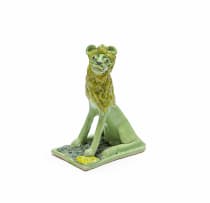 H. G Bassie; Sitting lion
