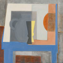 Marlene von Dürckheim; Abstract Composition with Vase