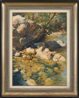 Dino Paravano; River with Rocks