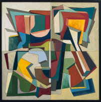 Olaf Bisschoff; Abstract in Red, Yellow and Green