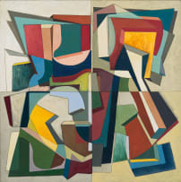 Olaf Bisschoff; Abstract in Red, Yellow and Green