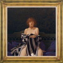 Neil Rodger; Seated Figure on a Bench
