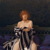 Neil Rodger; Seated Figure on a Bench