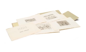 Dolf Rieser; Africa Dix Gravures par Dolf Rieser (Ten Engravings by Dolf Rieser), portfolio