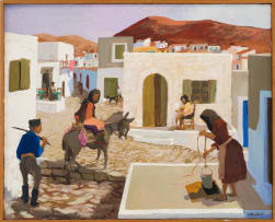 Marjorie Wallace; Greek Village