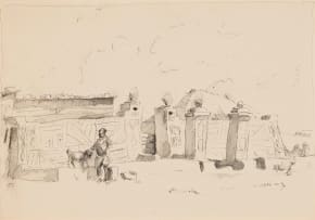 Walter Battiss; Ndebele Village