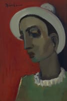 Carl Büchner; Man in a Hat
