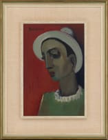 Carl Büchner; Man in a Hat