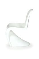 Three 'Panton' style cantilever chairs after the 1960 design by Verner Panton, Denmark