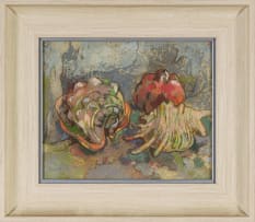 Gregoire Boonzaier; Skulpe en Granaat (Shells and Pomegranate)