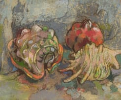 Gregoire Boonzaier; Skulpe en Granaat (Shells and Pomegranate)