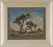 Gregoire Boonzaier; Trees in a Landscape
