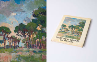 Gregoire Boonzaier; Die Rand van die Bos (The Edge of the Forest)