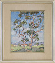 Gregoire Boonzaier; Bloekombome, Kenilworth (Blue Gums, Kenilworth)