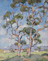 Gregoire Boonzaier; Bloekombome, Kenilworth (Blue Gums, Kenilworth)