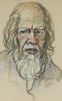Gregoire Boonzaier; Self Portrait