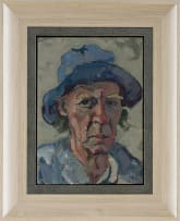Gregoire Boonzaier; Self Portrait with Hat