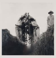 Jürgen Schadeberg; Johannesburg (Manual Labourers Digging a Trench)