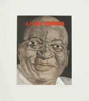 Anton Kannemeyer; Z is for Zuma, Alphabet of Democracy Series
