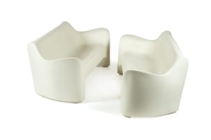 Tokujin Yoshioka; Pair of 'Tokyo-pop' outdoor sofas for Driade, Italy