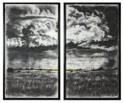 Themba Khumalo; In the Midst of the Storm There is Always Hope, diptych
