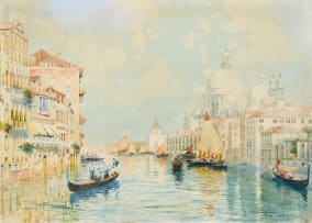 Carlo Brancaccio; The Grand Canal, Venice