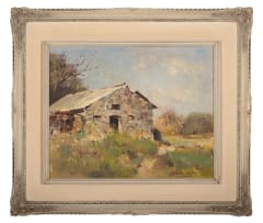 Errol Boyley; Stone House in a Landscape
