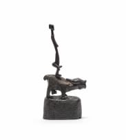 Charles Mdluli; Figure on a Bull