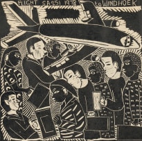 John Muafangejo; Flight SA251 to Windhoek