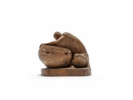 Tshivhangwaho Hendrick Nekhofhe; Figure with Drum
