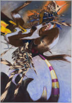Russell Scott; Untitled (Composition with Animals), triptych