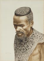 Gerard Bhengu; Portrait of a Zulu Man