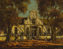 Tinus de Jongh; Cape Dutch Building