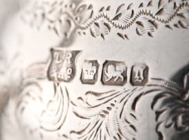 A late Victorian silver four-piece tea set, Thomas Russell & Son, Sheffield, 1899