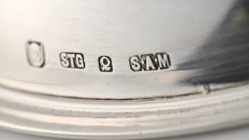 A South African silver bowl, STG, 1964