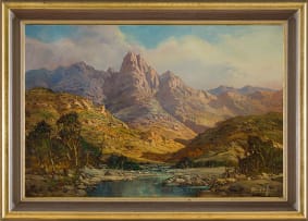 Gabriel de Jongh; Near Montagu, Cape