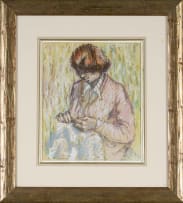Hennie Niemann Snr; Woman Sewing