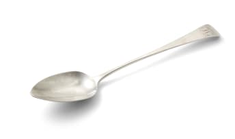 A Victorian silver Old English pattern serving spoon, Duncan Urquhart & Naphtali Hart, London 1808