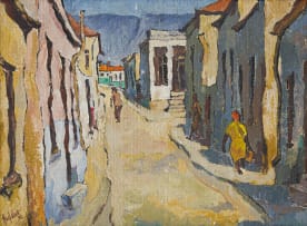 Ted Hoefsloot; District Six Street Scene