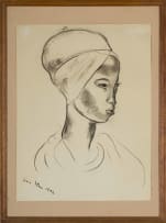 Irma Stern; Watussi Woman with Headscarf