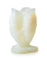 Etling Glass; 'Vase aux 3 Poissons' opalescent glass vase, Model No. 132, c.1930s