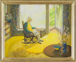 Marjorie Wallace; A Woman in a Rocking Chair