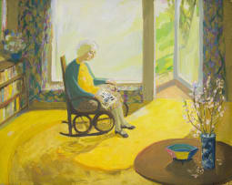 Marjorie Wallace; A Woman in a Rocking Chair