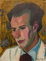 Maggie Laubser; Portrait of a Man