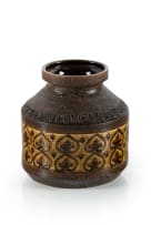 Aldo Londi; ‘Carta Fiorentina’ vase for Bitossi, Italy