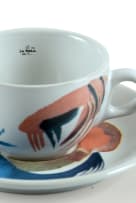 Cecil Skotnes; Set of four espresso cups and saucers