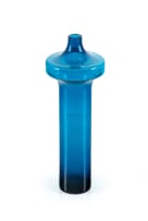 Riihimäen Lasi Oy; ‘Katedraali 1435’ blue glass vase attributed to Helena Tynell, Sweden