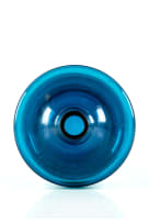 Riihimäen Lasi Oy; ‘Katedraali 1435’ blue glass vase attributed to Helena Tynell, Sweden